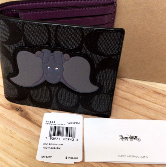 Coach Disney X Coach 3-In-1 Wallet In Signature Ca - Picture 4 of 4
